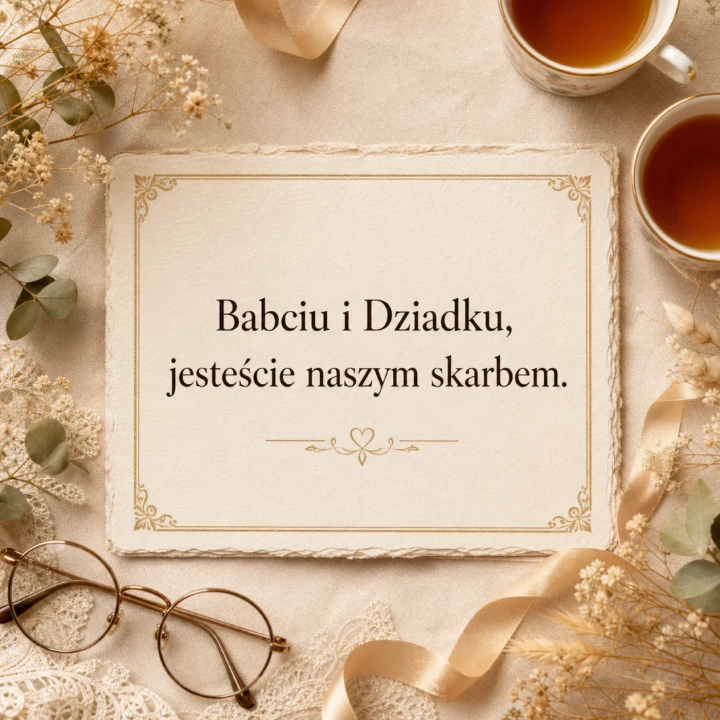 Wierszyk na Dzień Babci i Dziadka