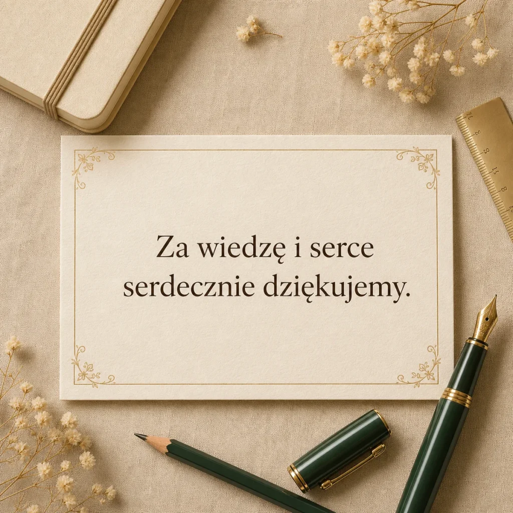 Wierszyk na Dzień Nauczyciela