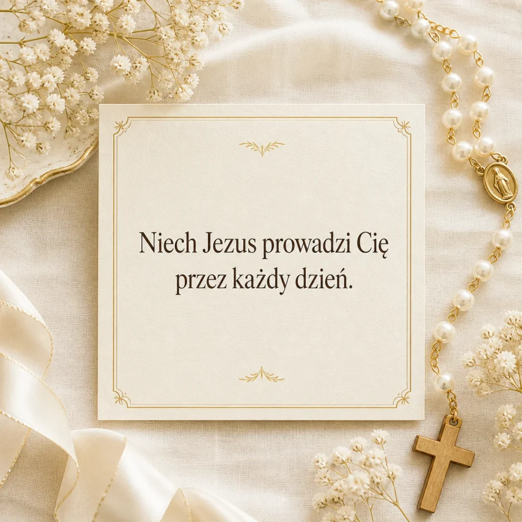 Wierszyk na Pierwszą Komunię Świętą