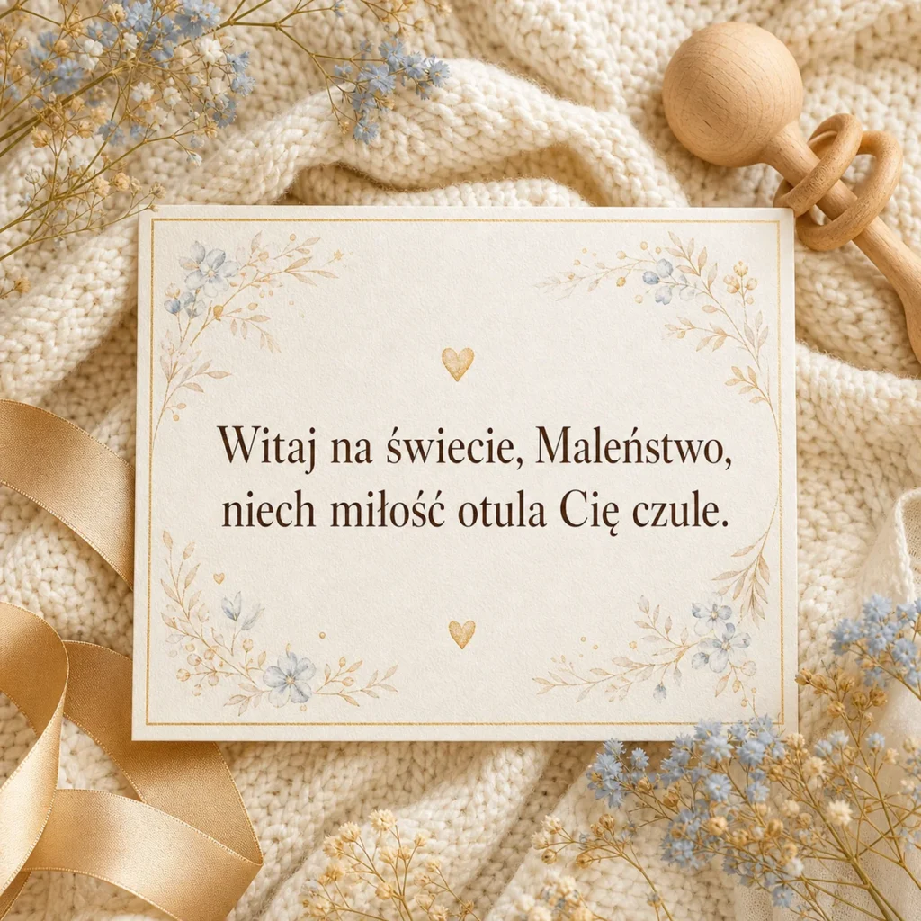 Wierszyk na narodziny dziecka
